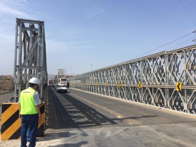 Bailey Panel Bridge Completion