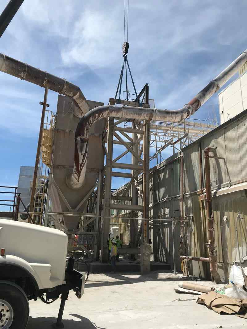 Steel Structure Duct Hopper Silo Chute