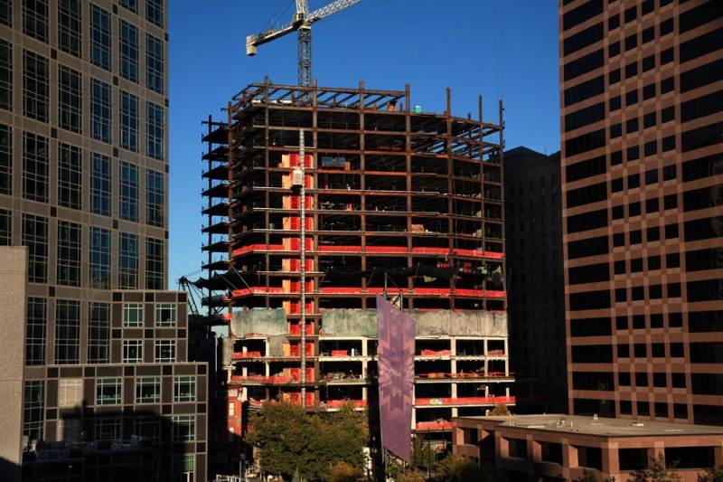 Outstanding office Building structures Under Erection