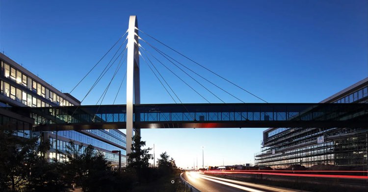 Suspension Cable Stayed Pedestrian Bridges