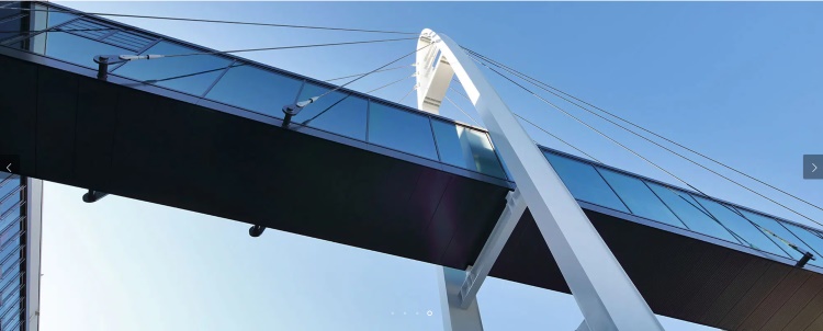 Suspension Cable Stayed Pedestrian Bridges