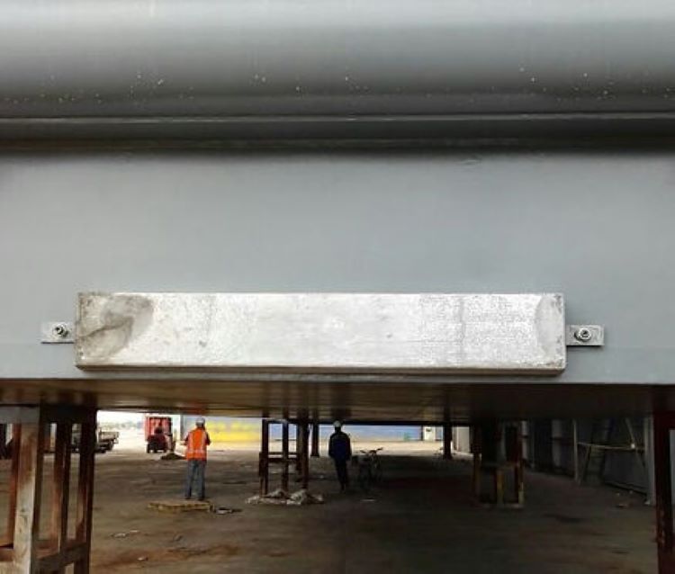 Pontoon fabrication Labelling Name Plate