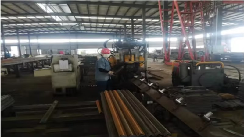 Dead End Tension Strain Towers | Overhead Line Power Transmission Lines: Workshop production On-going