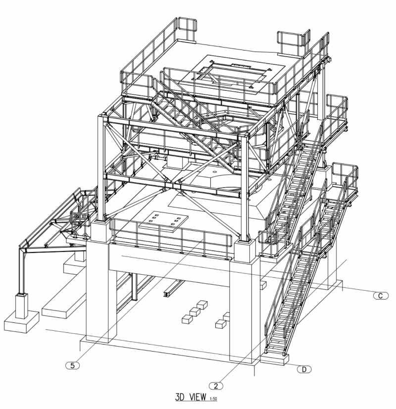 Crusher Station Buildings, Feed&Discharge Conveyor Steel Structures for Gold Mines