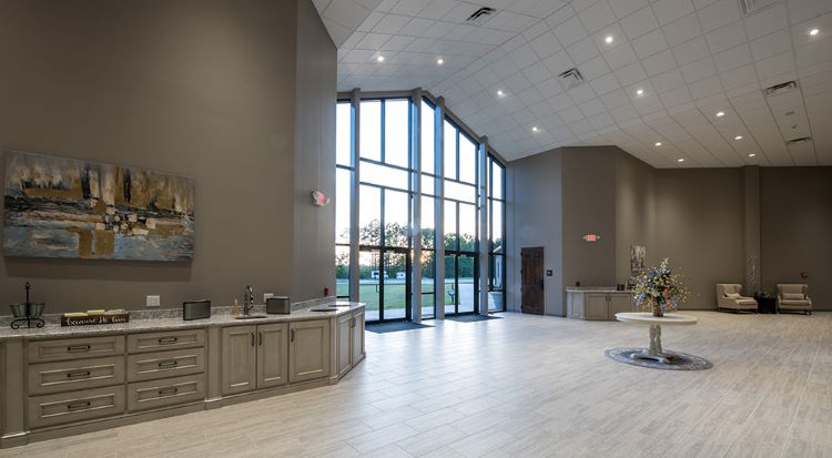 Congregation Worship Center Building | Steel Baptist Church: Internal Hall