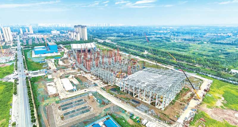 9 Steel Structure Installation Ongoing
