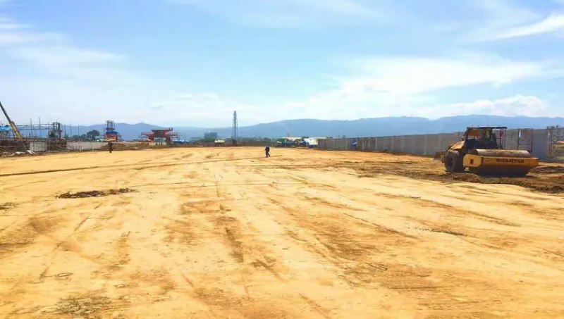 1 Site leveling hardening improve foundation bearing capacity