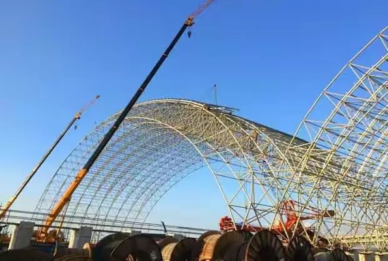 16 Installation grid purlins
