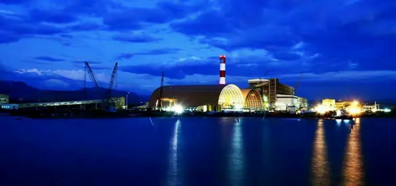 27 Night view of the misamis power plant