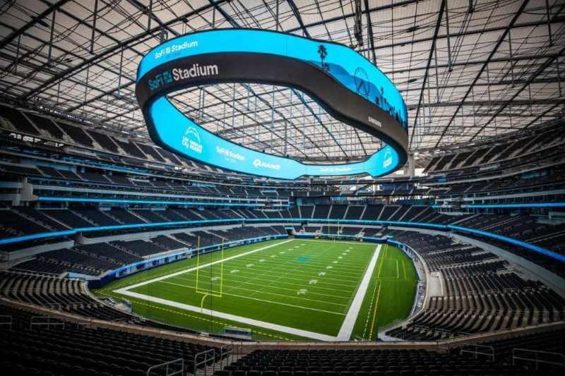 Stadium Steel Structure erection Completion
