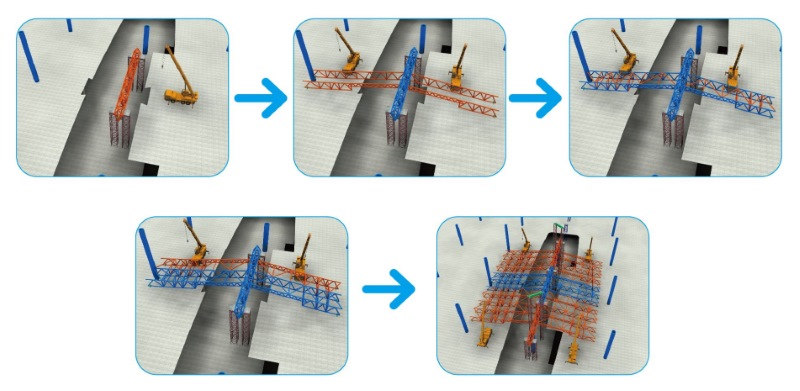 19 virtual pre assembly technology for steel structures