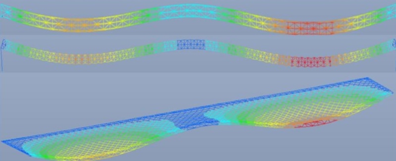6 combined backstay laeral resistance technique transfer truss