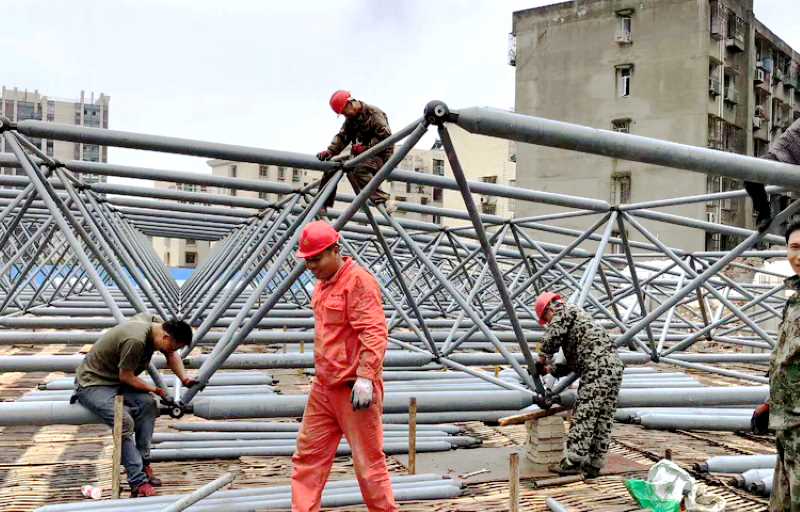 01 ZHM Pipe Space Frame Processing Manufacturer