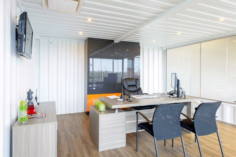 8 manager level office container rooms