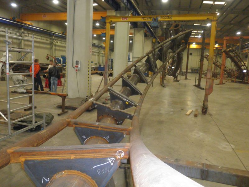 24 Workshop pre assembly TUV EN 1090 EXC3 Certification