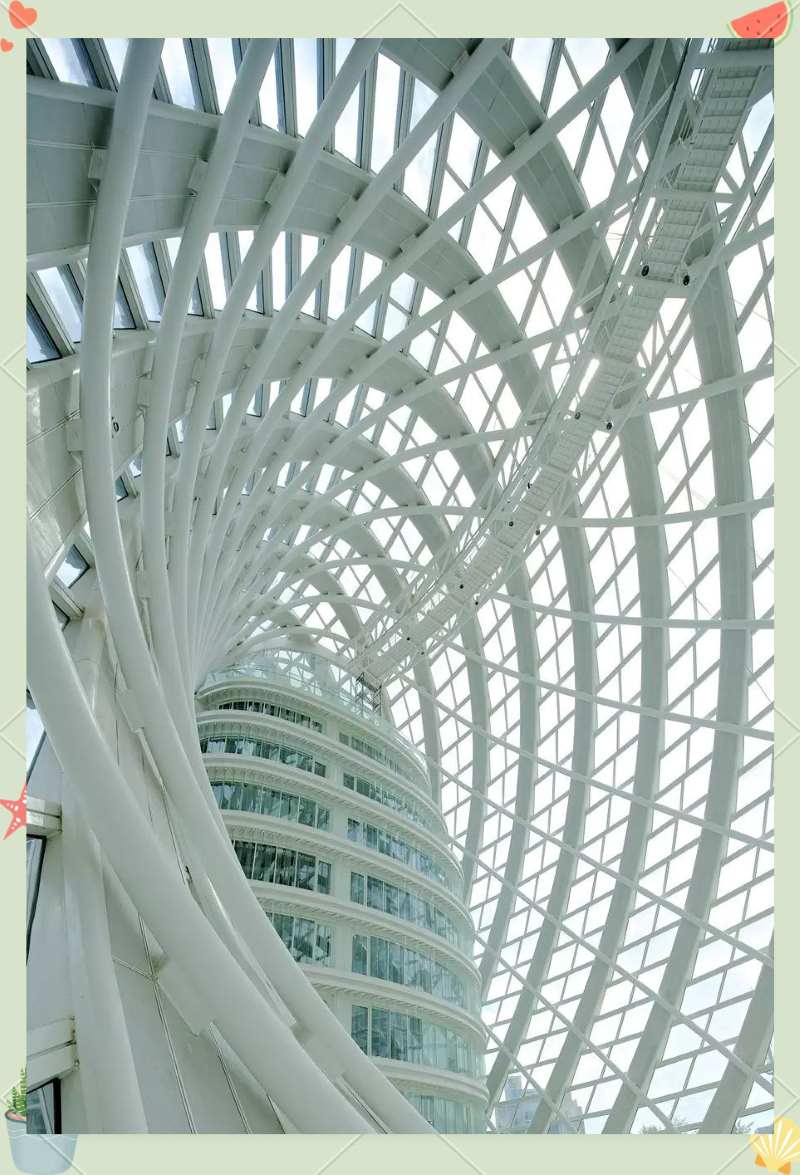 1 Steel Structure Arch Canopies Biad UFO Studio
