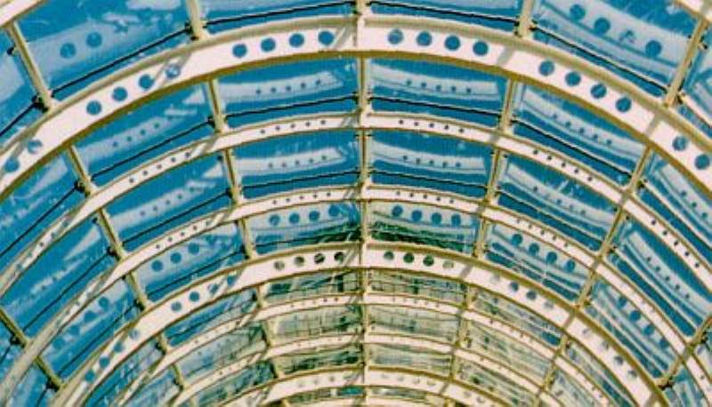 Mooi Curved dome castellated beams 