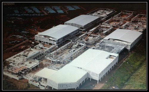 巴拿马杜库门大超购物商场钢结构工程二
