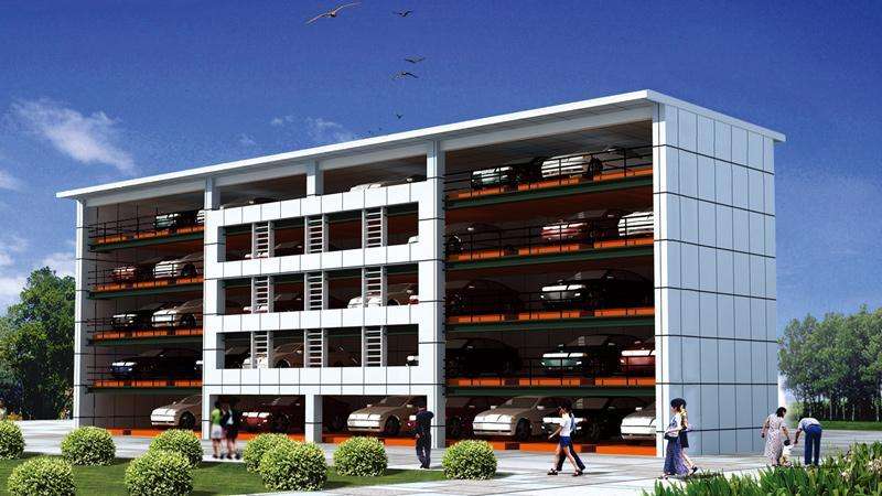 The five layers of lifting and moving three-dimensional parking equipment