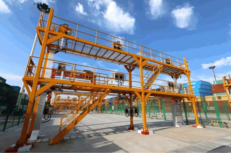 3 Reefer Yard Stack Storage&Substation Expansion Project Xiameng | Reefer Rack Gantries | Made In China ZHM