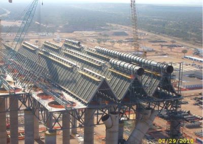 ACC Air Cooled Condenser Structual Steel Works | Medupi Power Plant,South Africa