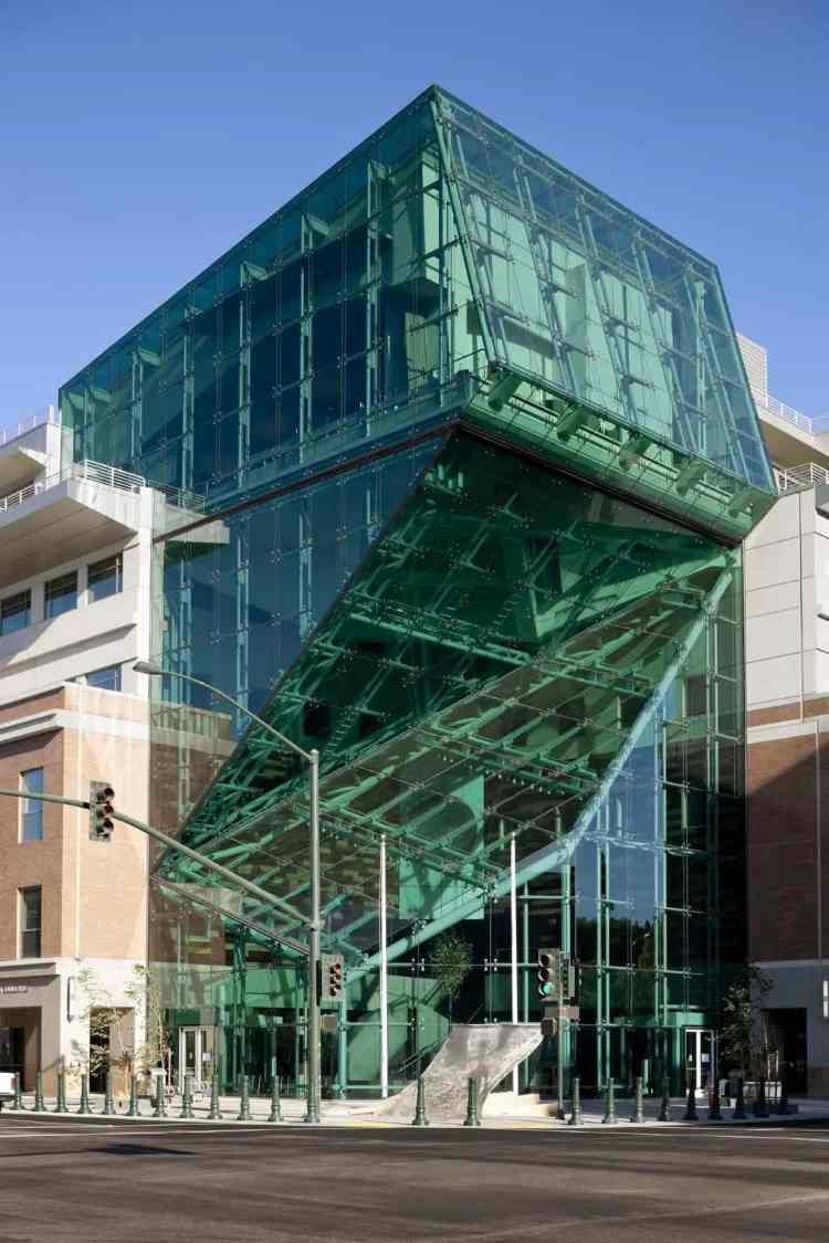 Atriums Point Supported Glass Façade Metal Works  | Architecturally Exposed Steel