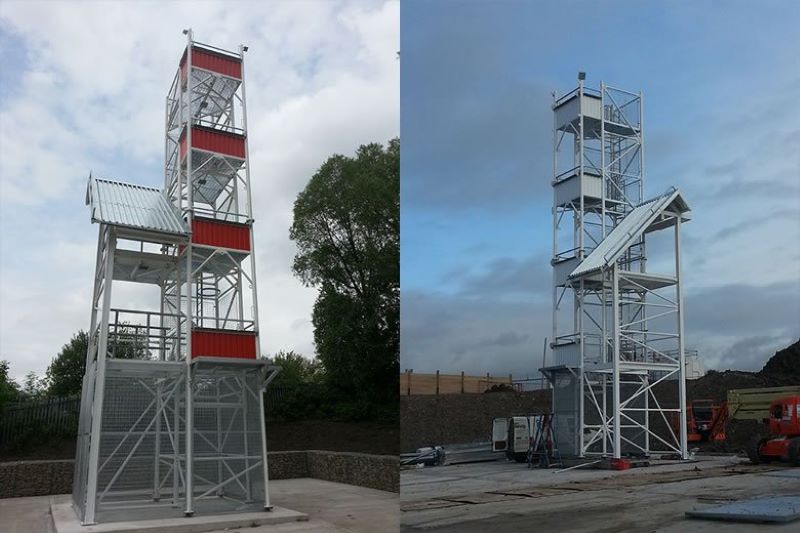 Fire Station Training Towers | Fire Fighting Training Drill Towers |ZHM Huawu Steel,China