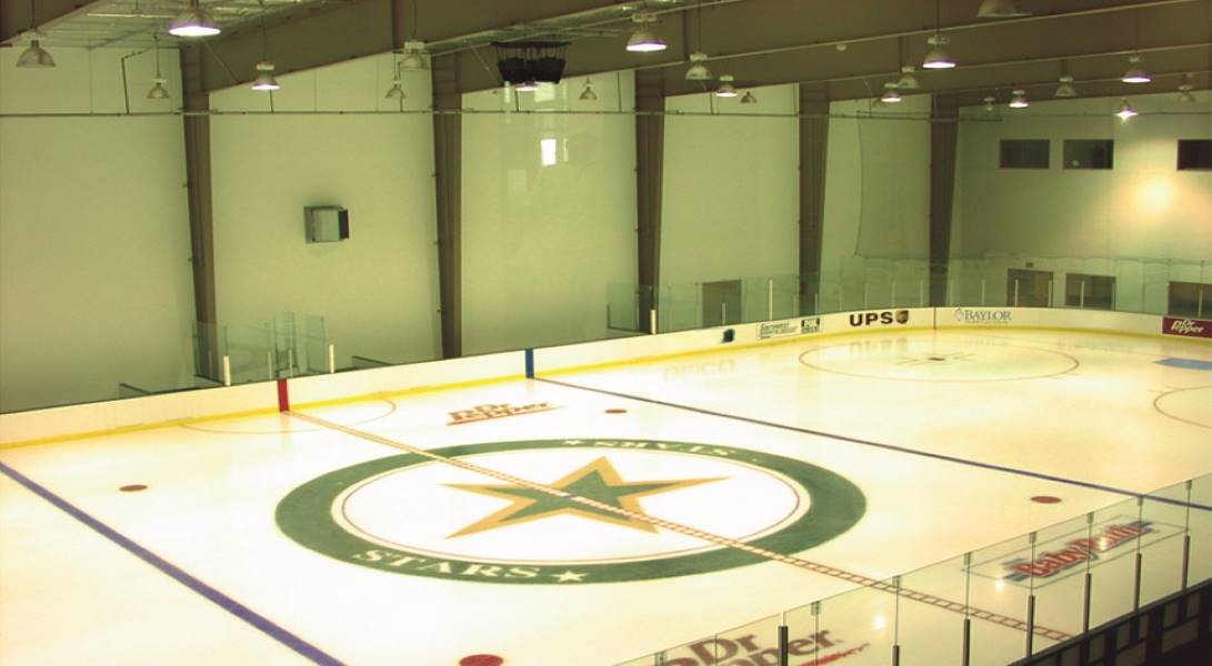 Indoor Hockey Arena with Curved Endwall | Multi-Purpose Entertainment Sports Metal Building | Made In China ZHM
