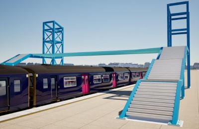 Train Rail Over-Cross Footbridges | Steel Foot Bridges | ZHM,China Manufacturer Factory Supplier