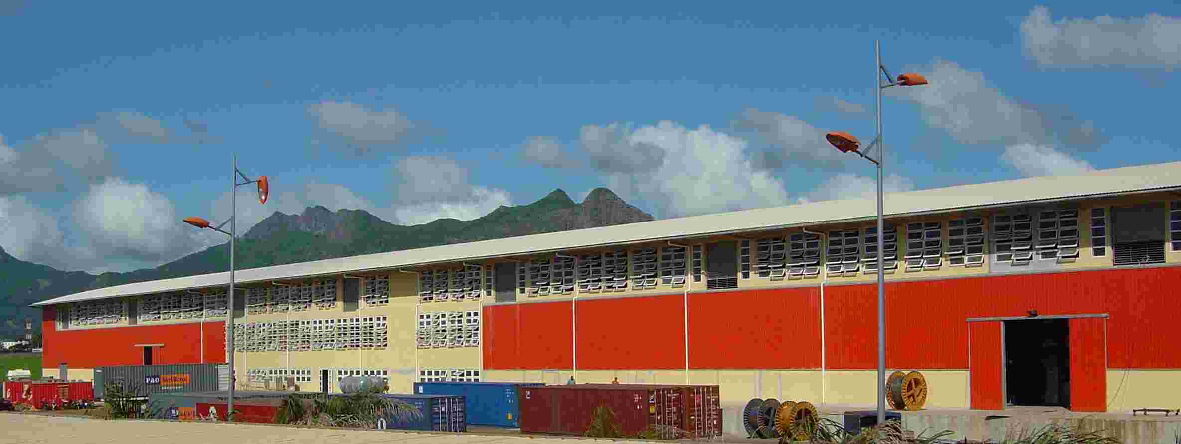 Prefabricated Steel Buildings for Textile Sewing Plant Workshop in Mauritius