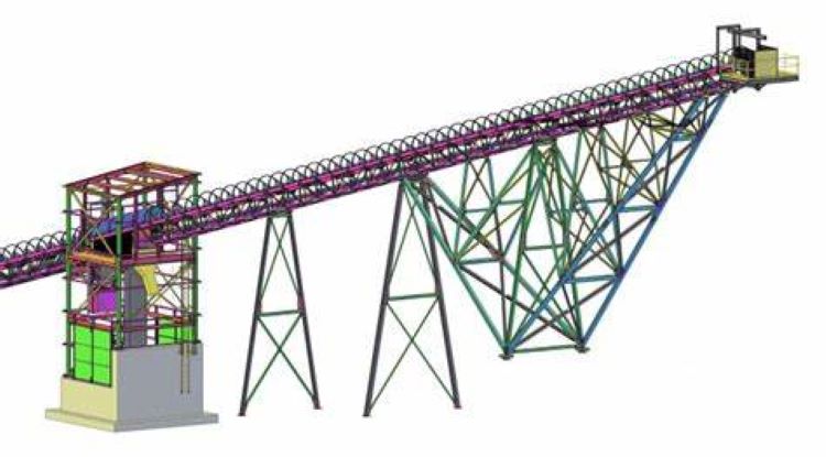 Steel Trestle Structure Corrdor for Conveyor Belt | Made In China